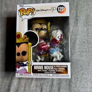 NWT WDW 50th Anniversary Funko Pop! Minnie Mouse on Carousel